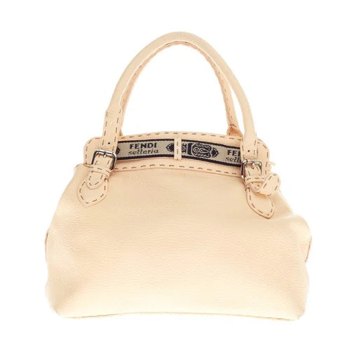 FENDI BORGHESE VILLA SELLERIA LEDER SHOPPER