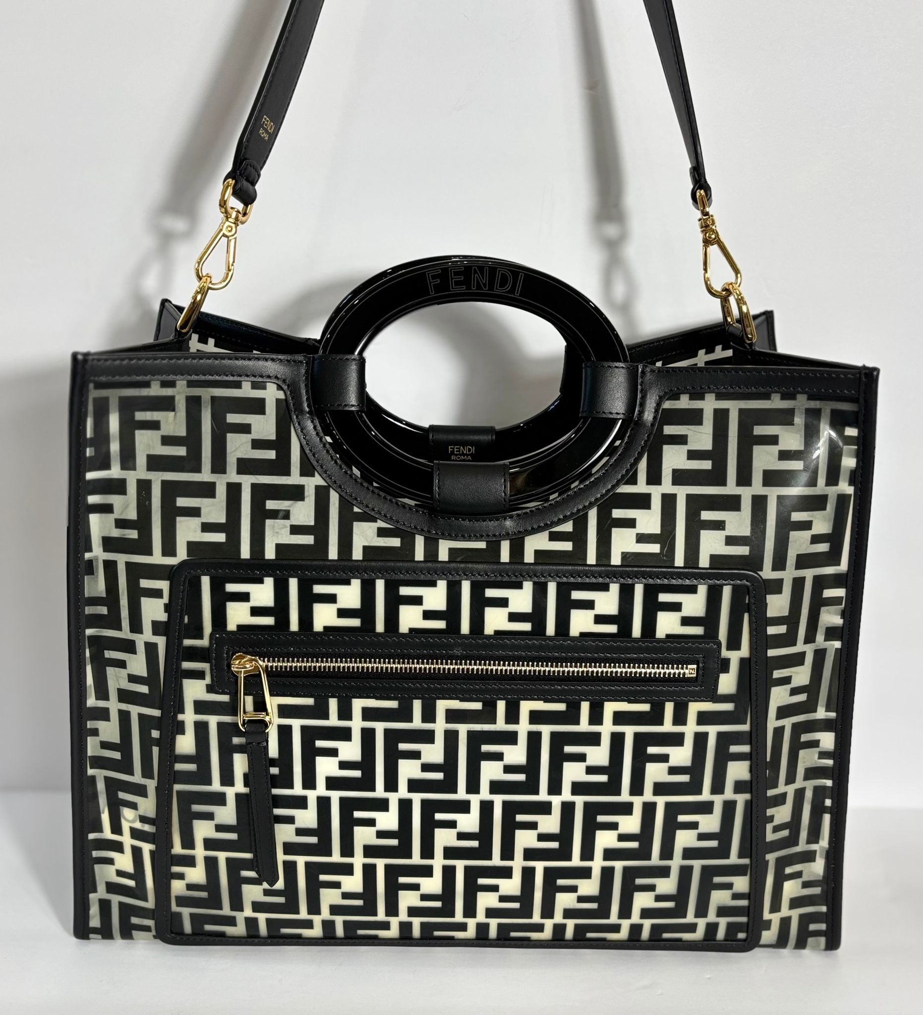 FENDI PVC LARGE RUNWAY TOTE - Produktbild 2