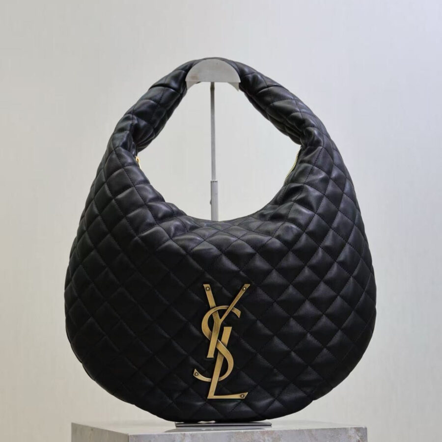 YSL Icarino Icare 44cm Bag Black Lambskin | Studio Nafay