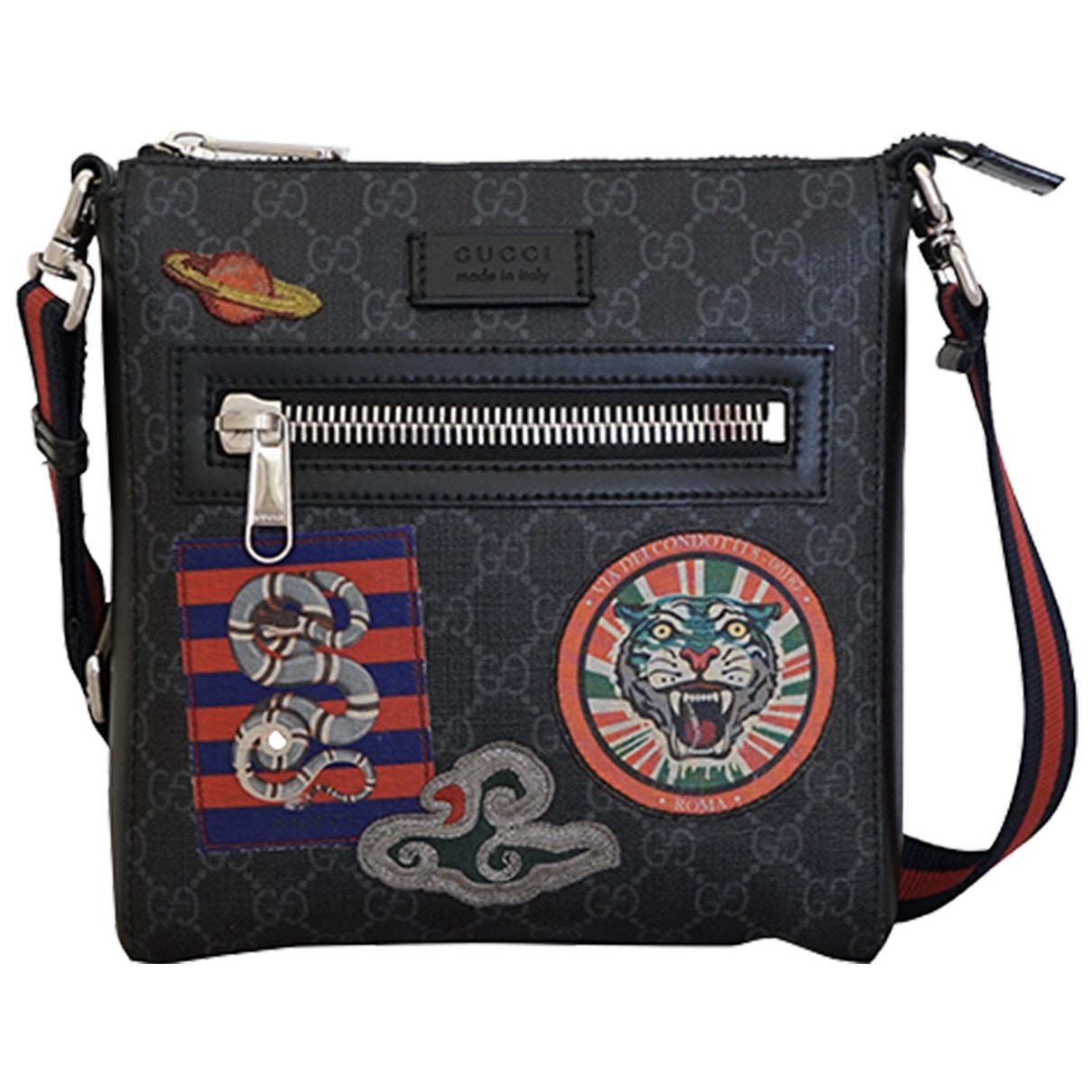 Gucci anthracite cloth bag | Studio Nafay