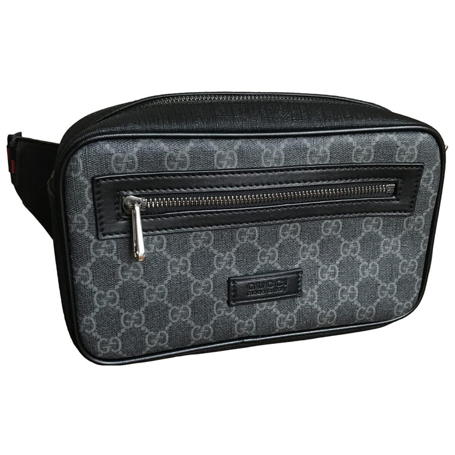 Gucci anthracite cloth bag | Studio Nafay