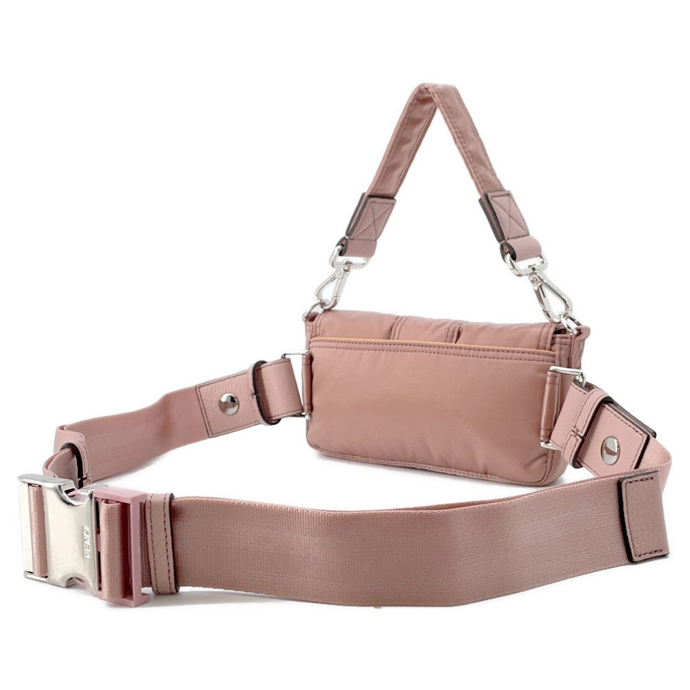FENDI Mamma Bucket Umhängetasche Porter collaboration Rosa7AS138 Nylon