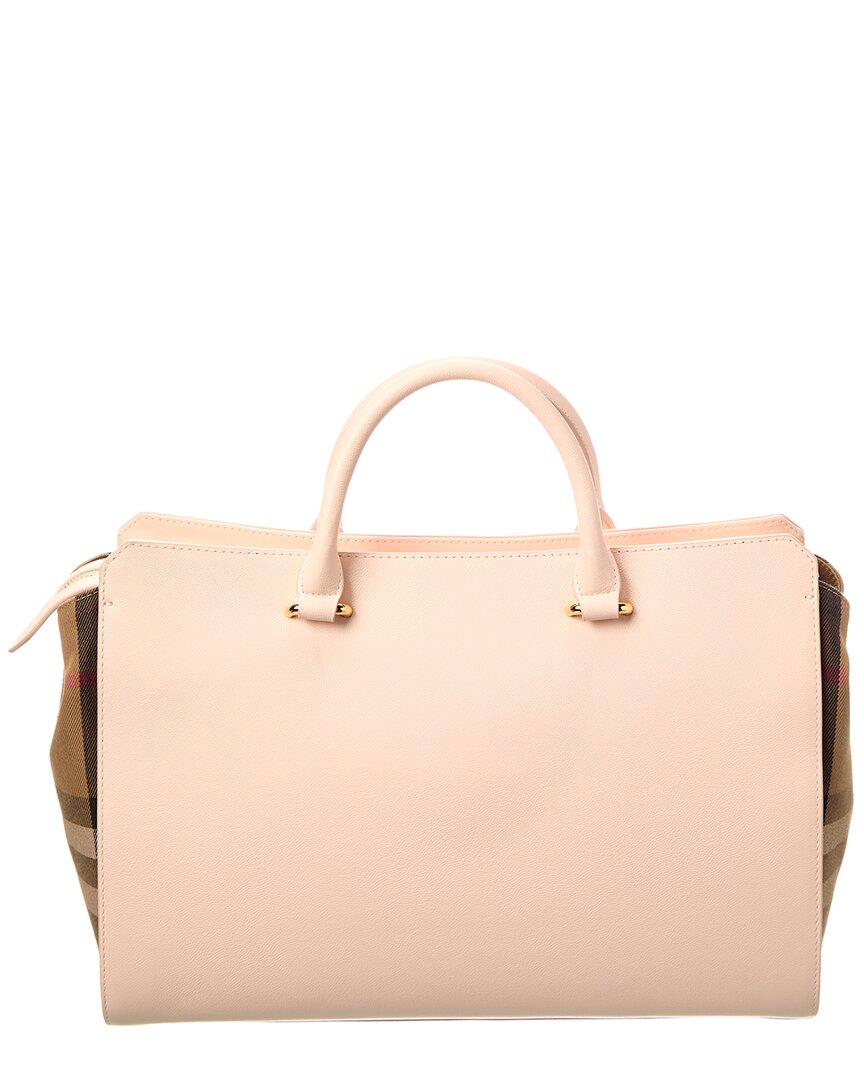 Burberry Banwell Medium Check Canvas & Leather Satchel - Produktbild 2
