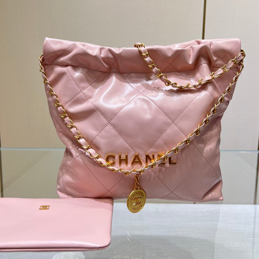 Designer Hobo gold bag – front view