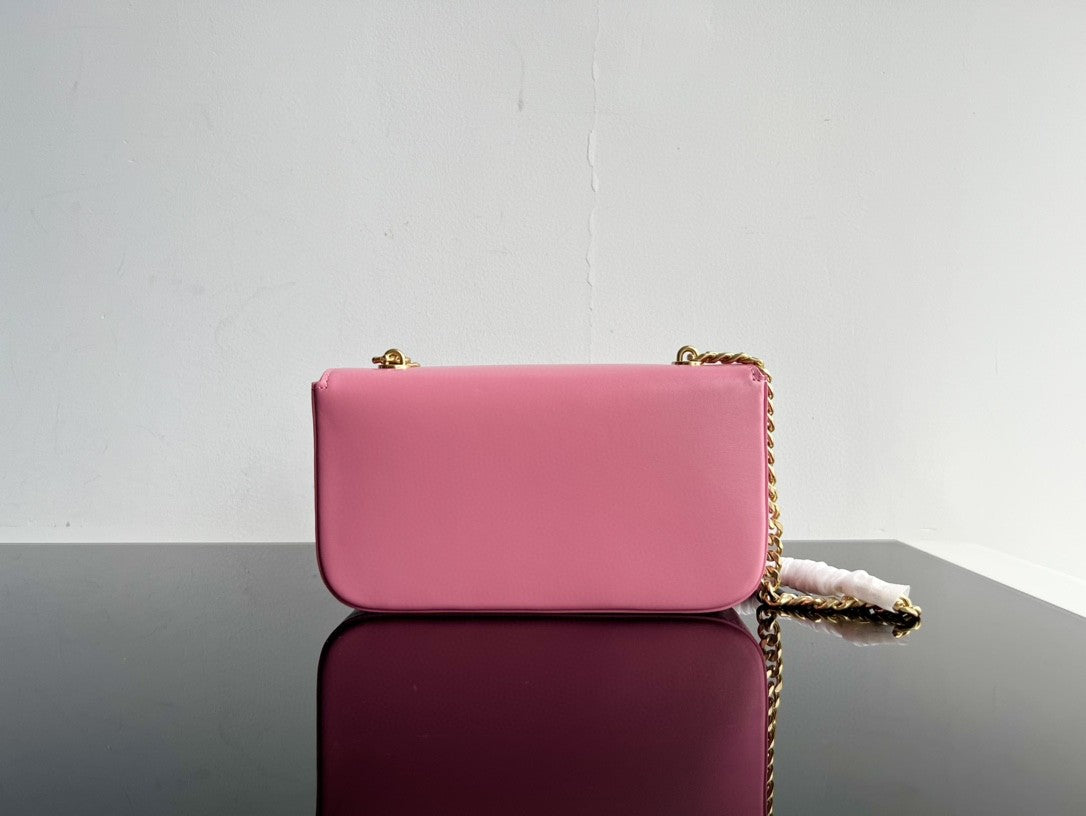 Celine CLASSIC TRIOMPHE 20 Rosa Kalbsleder