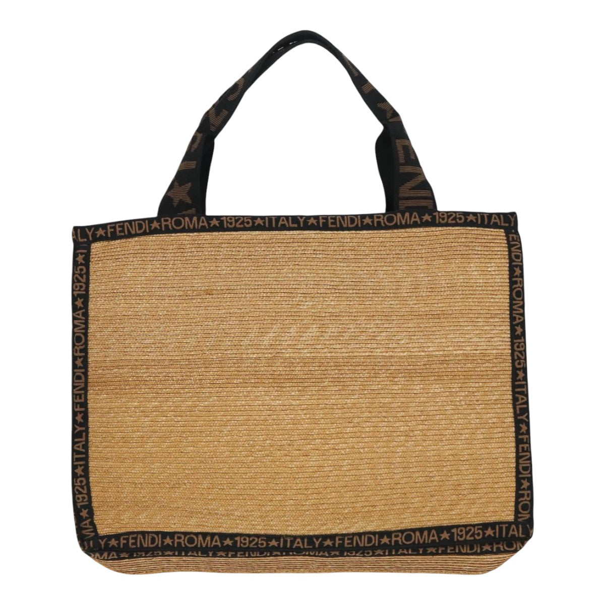 Fendi Beige Wood Tote Warenkorb () - Produktbild 2