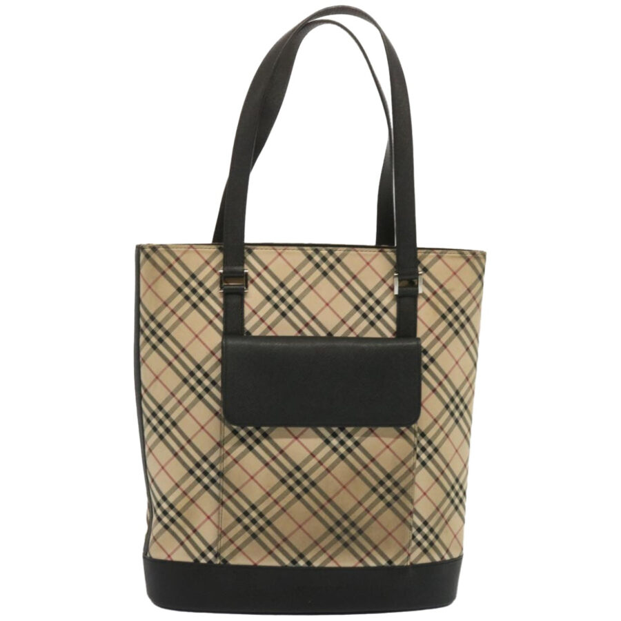 BURBERRY Check Link Shoulder Bag | Studio Nafay