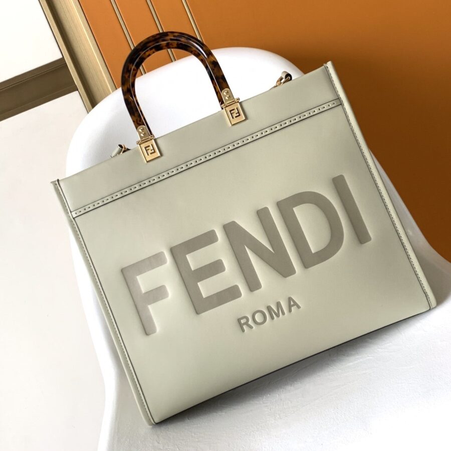 Fendi Sunshine grey bag – front view