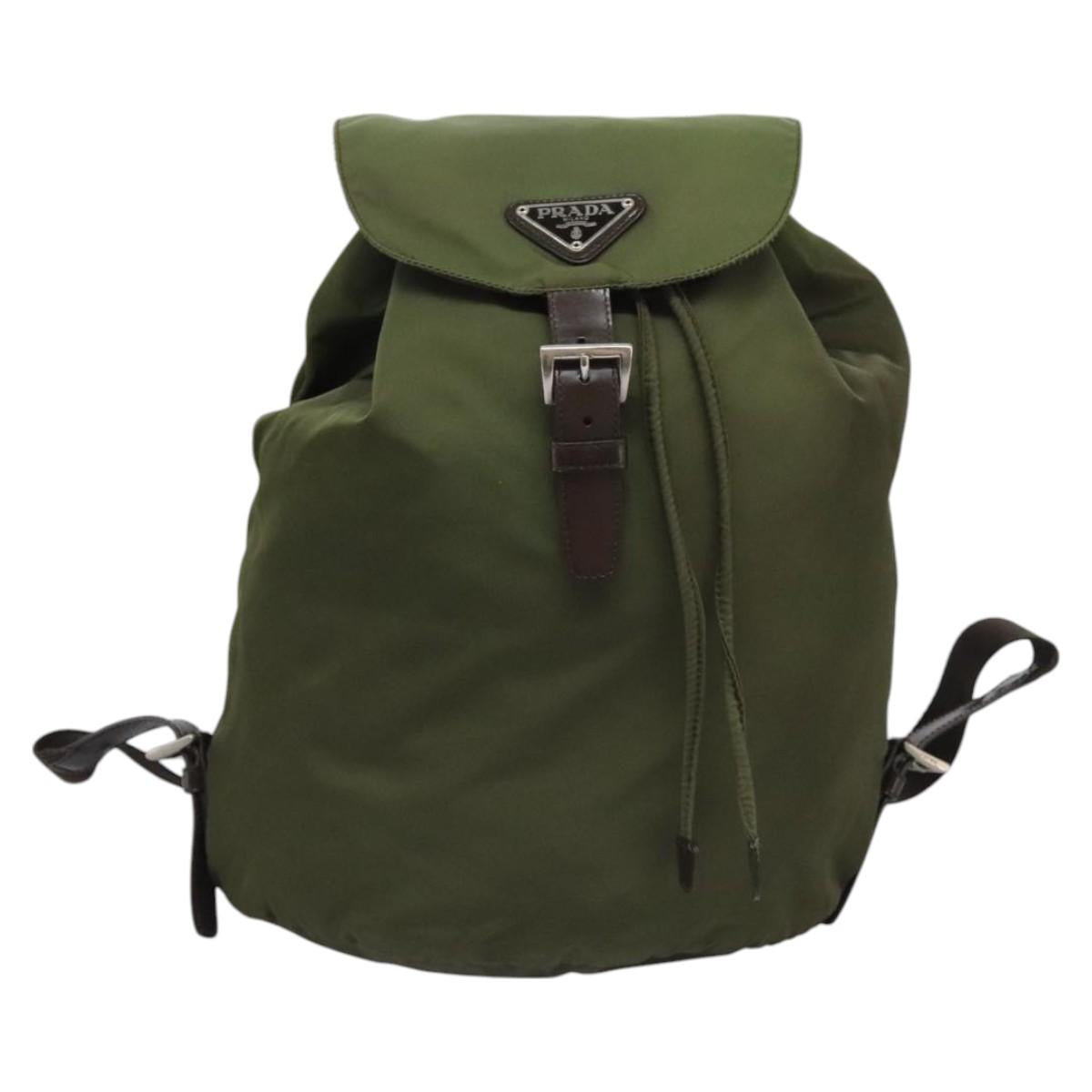 Re-Nylon Synthetik-Rucksack mit leichten Gebrauchsspuren aus Italien