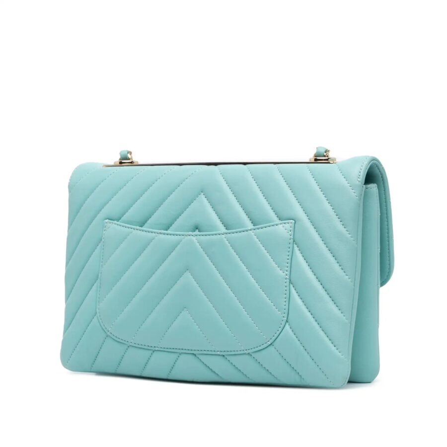 Chanel Shoulder Bag blue – front view