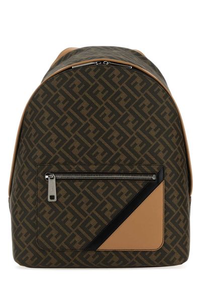 MEDIUM FENDI DIAGONAL CHIODO BACKPACK | Studio Nafay