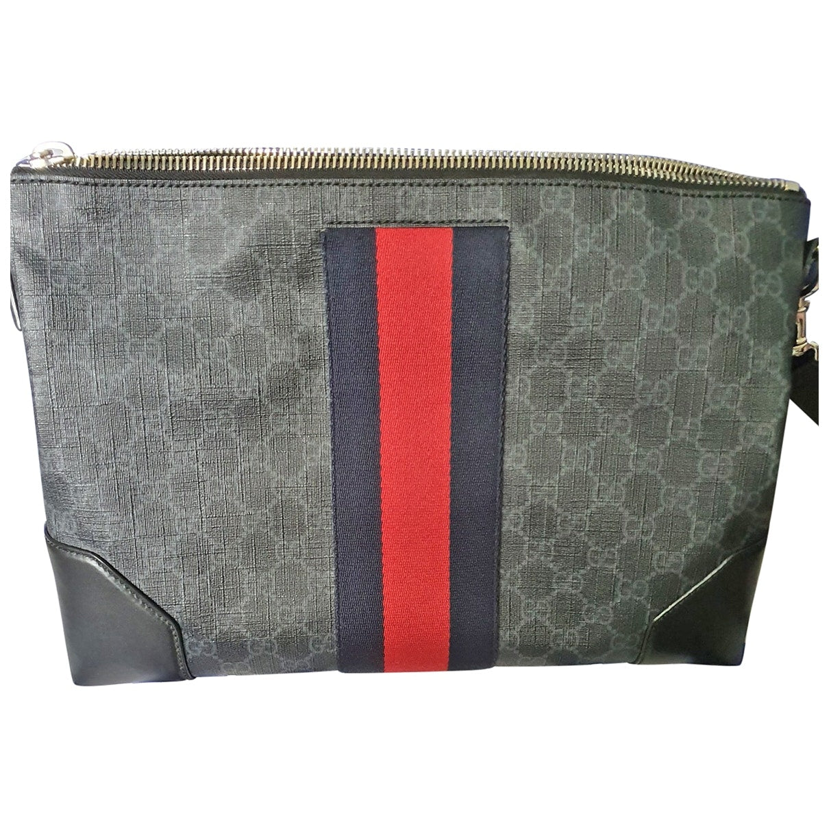 Gucci anthracite cloth bag | Studio Nafay