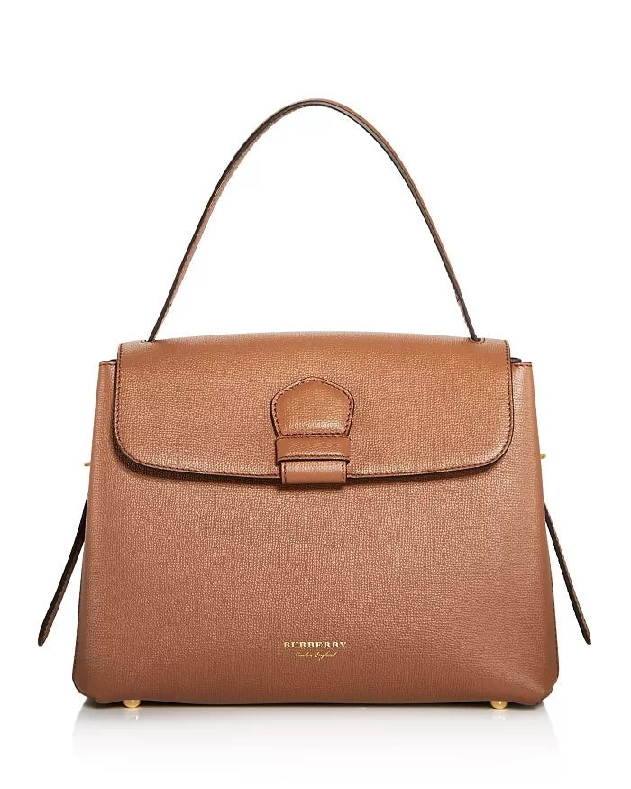 BURBERRY CAMBERLEY CALFSKIN LEATHER SATCHEL BAG | Studio Nafay