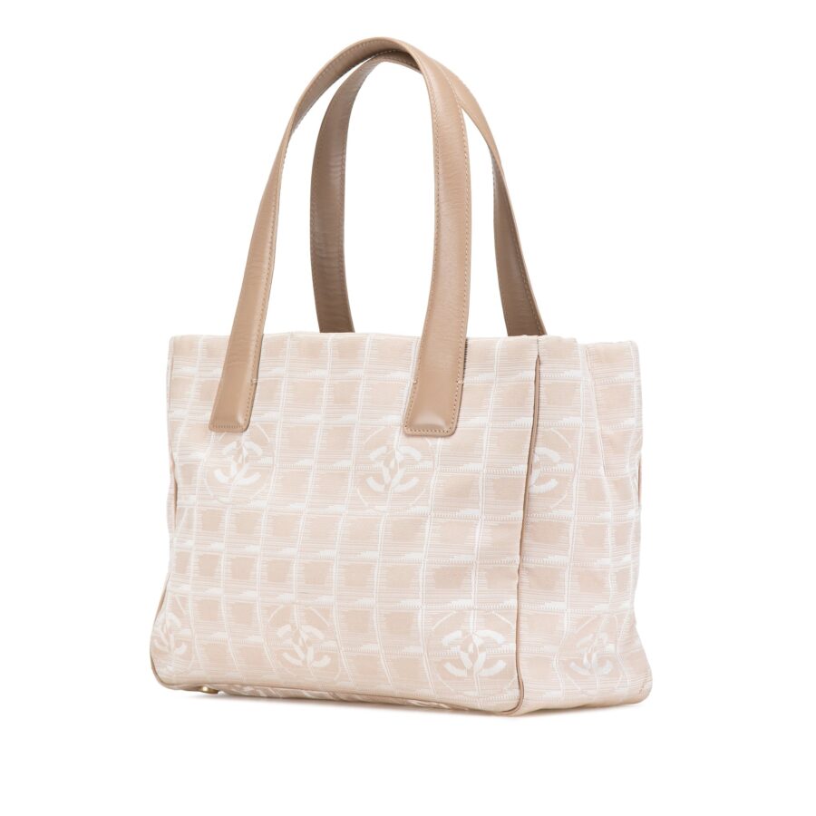 Chanel Tote beige bag – front view