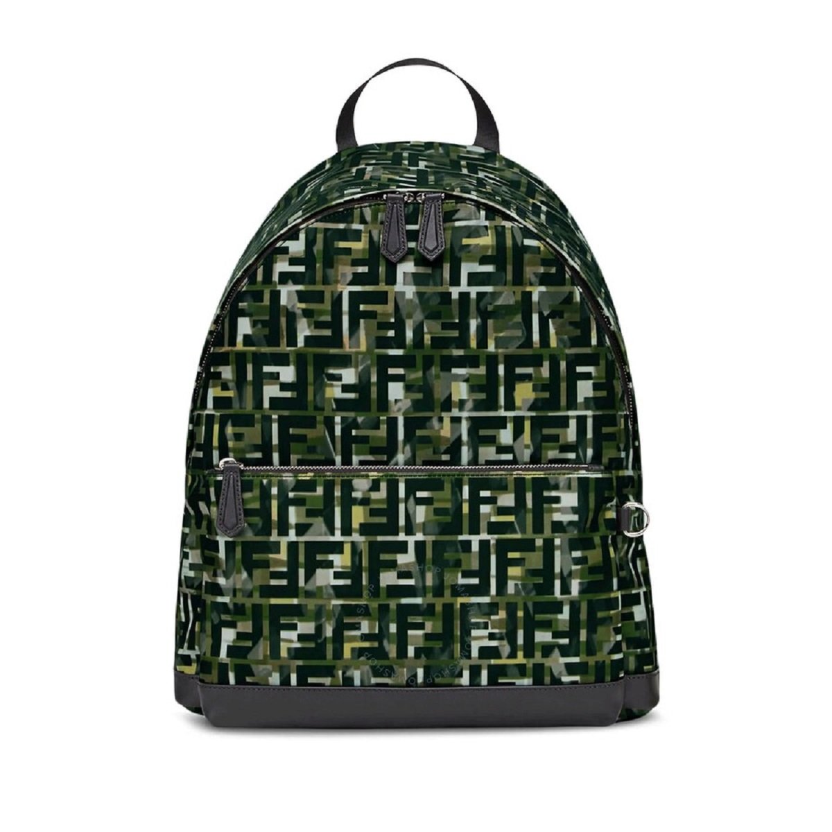 Fendi Unisex FF Multicolor Camouflage Rucksack