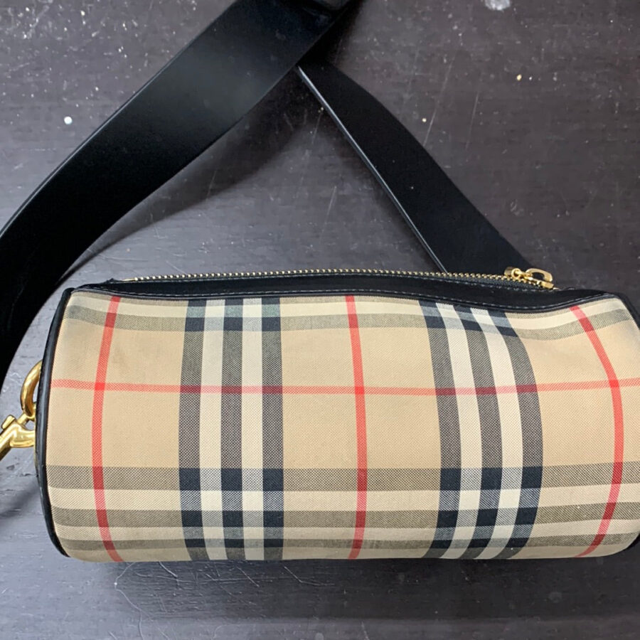 Burberry Check Barrel Bag | Studio Nafay